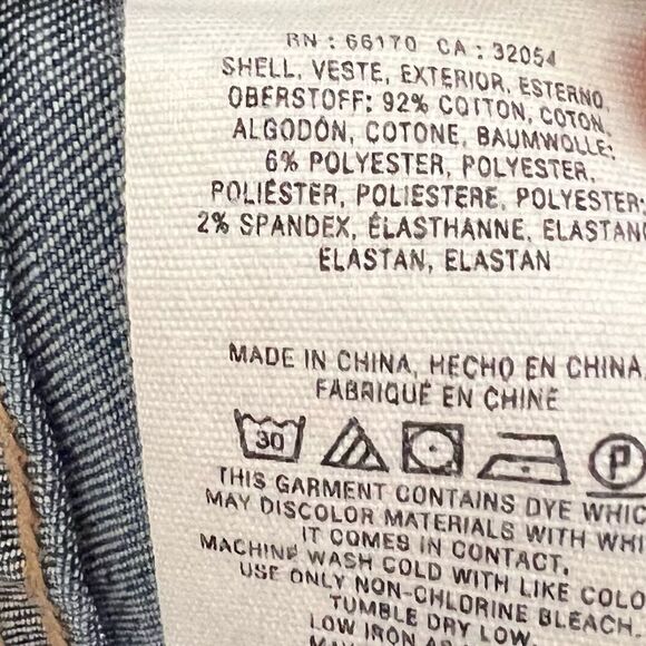 Anthropologie Pilcro & The Letterpress Hi-Rise Cropped Bootcut Utility Jeans 25 - Picture 8 of 10